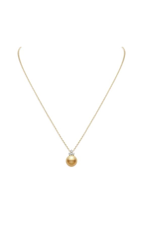 Mikimoto Gold South Sea Pearl Necklace